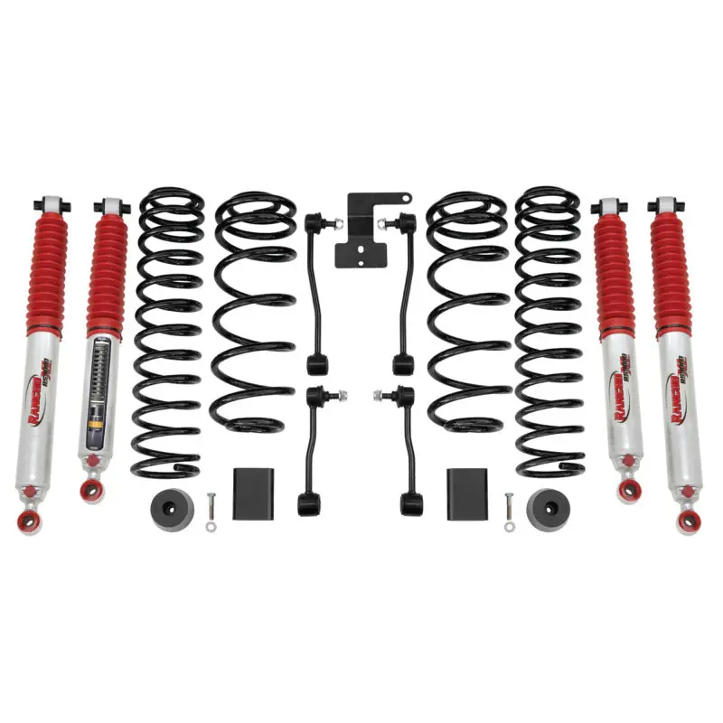Rancho Diesel-Specific Suspension Component – Box Two Kit For 2020–2021 Jeep Wrangler Unlimited Diesel Models 1