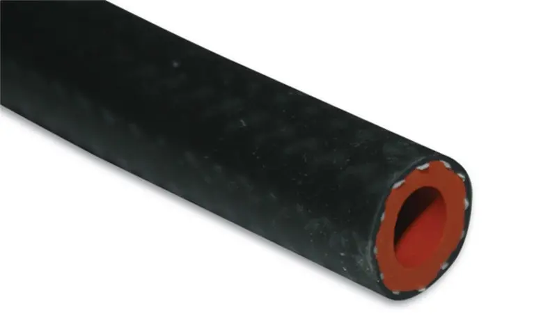 Vibrant Reinforced Silicone Heater Hose – 3/4" Id × 5 Ft Length, High-Temp Black Tubing 1