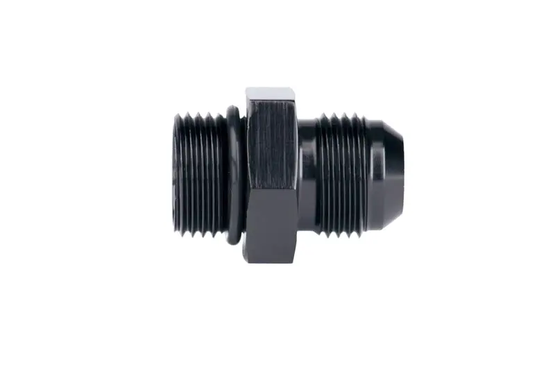 Torque Solution -8An Orb To -10An Flare Adapter Fitting – Straight-Cut Male-To-Male Conversion 1