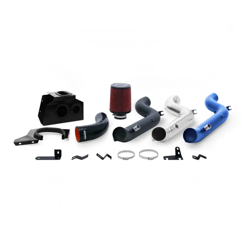 Mishimoto Performance Cold Air Intake Kit For 2016 Ford Focus Rs – Wrinkle Nitrous Blue Finish 1