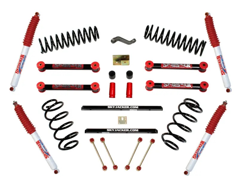 Skyjacker Suspension Lift Kit With Nitro Shocks For 2004–2006 Jeep Wrangler Lj 1