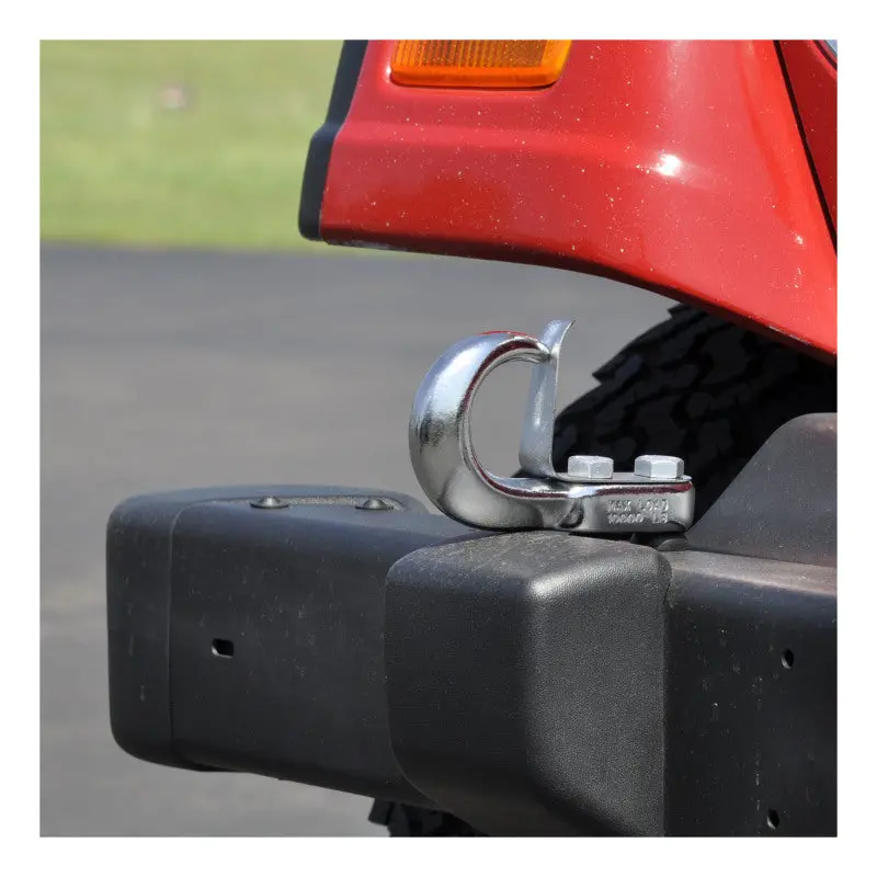Curt Heavy-Duty Black Tow Hook With Mounting Hardware – 10,000 Lb Capacity 2
