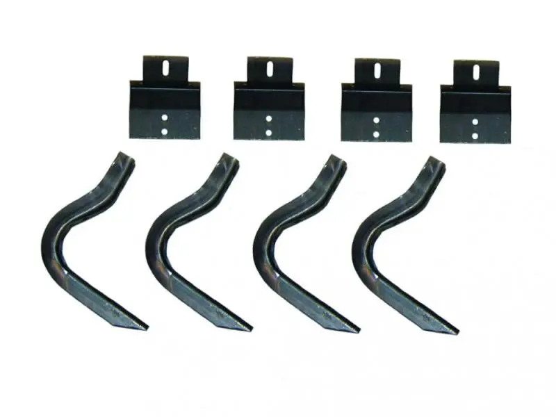 Lund Ez Running Board Mounting Bracket Kit – Brite Finish For 2007–2017 Toyota Tundra Crewmax 1