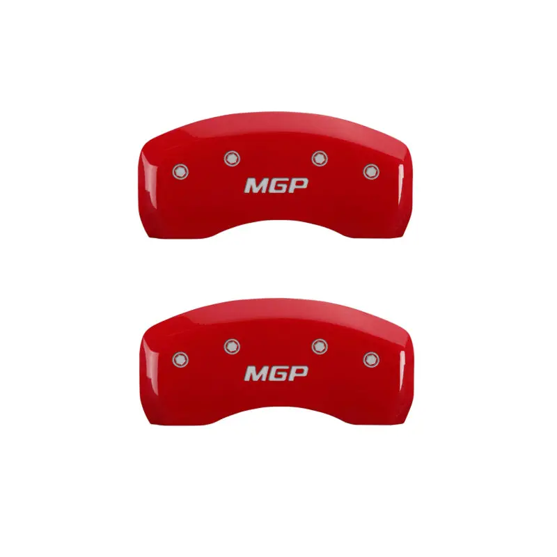 Mgp Red Engraved Brake Caliper Covers – Front & Rear Set For 2018 Mazda Cx-5 1