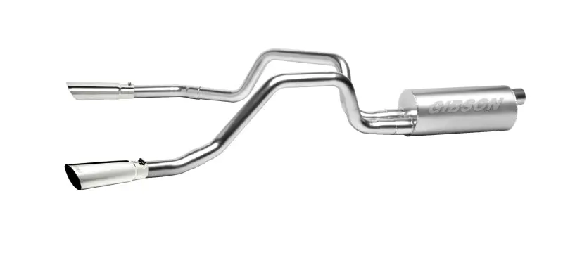 Gibson Cat-Back Dual Exhaust System For 2000–2003 Chevrolet S10 Base 4.3L – 1.75In Tubing, Aluminized Steel 1