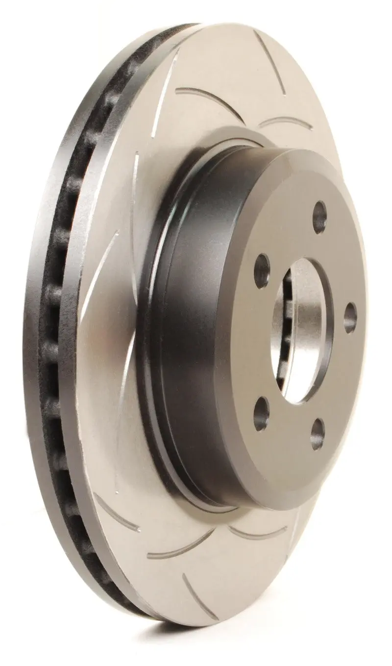 Dba T2 Slotted Rear Brake Rotors For 2008–2014 Mitsubishi Lancer Es 1