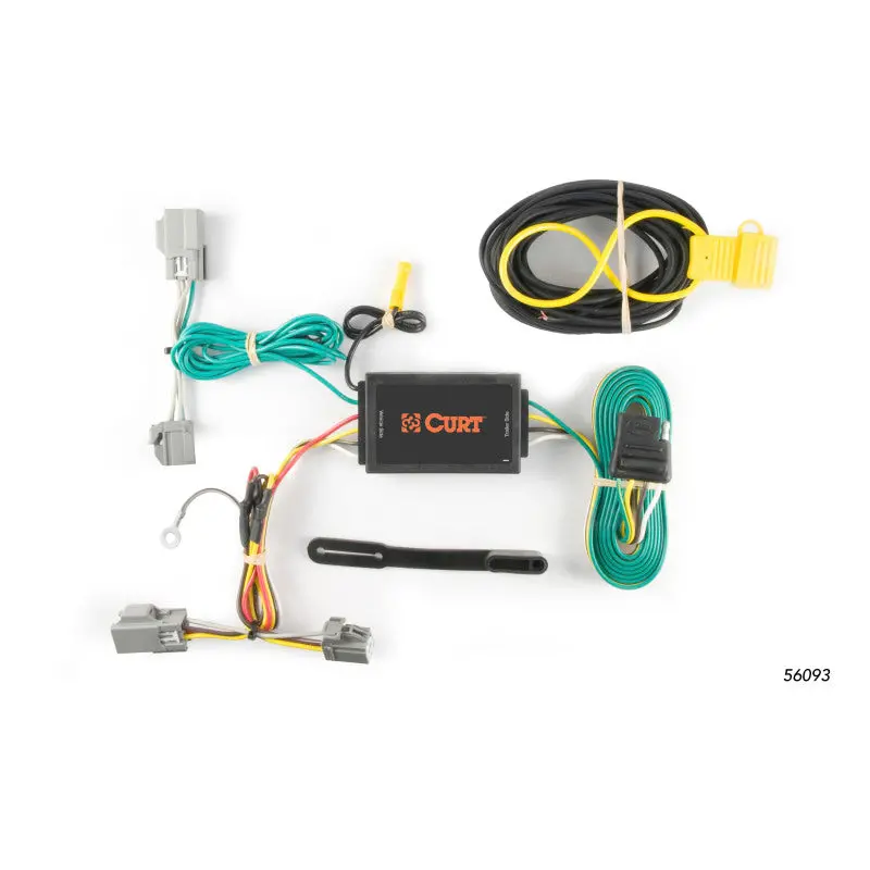 Curt Custom 4-Way Flat Trailer Wiring Harness For 2010–2019 Ford Taurus 1