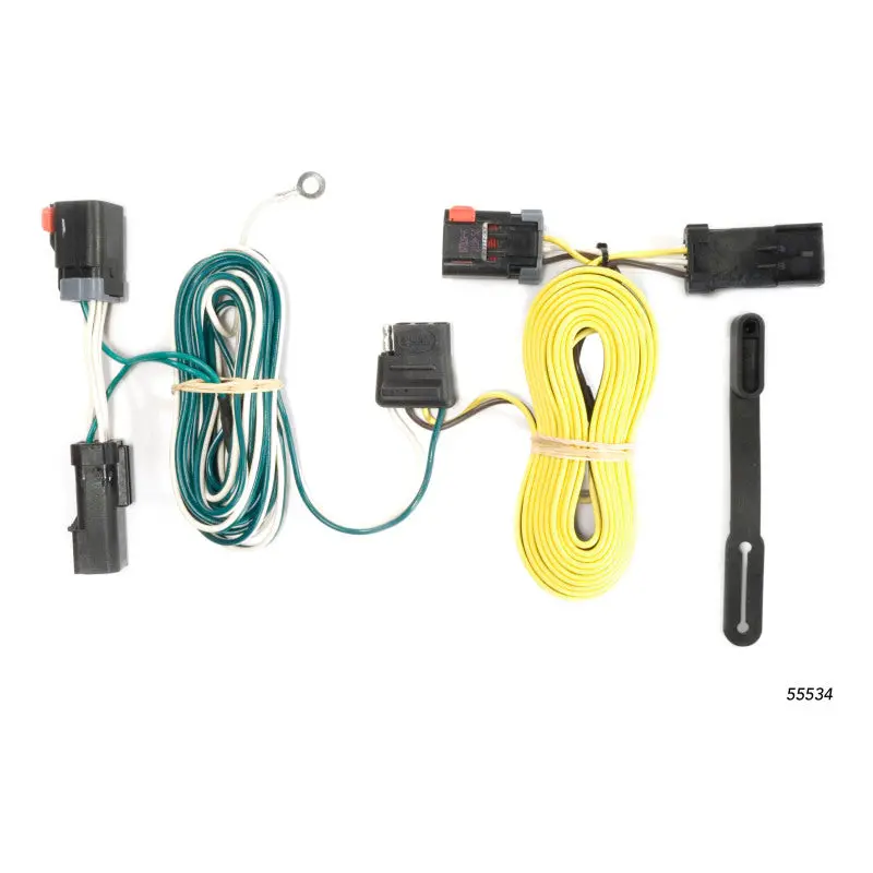 Curt Custom Wiring Harness For 2005–2007 Dodge Challenger – 4-Way Flat Output 1