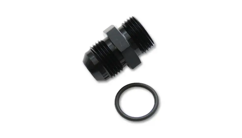 Vibrant -8An O-Ring Straight Cut Thread Adapter – 3/4-16 Flare To An Fitting 1