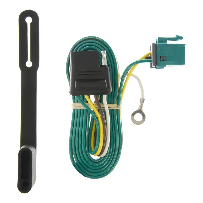 Curt Custom 4-Way Flat Wiring Connector For 1996–2003 Chevrolet Express 2500 Van 1