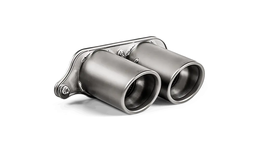 Akrapovič Titanium Tail Pipe Set For 2018–2020 Porsche 911 Gt3 And Gt3 Rs 1