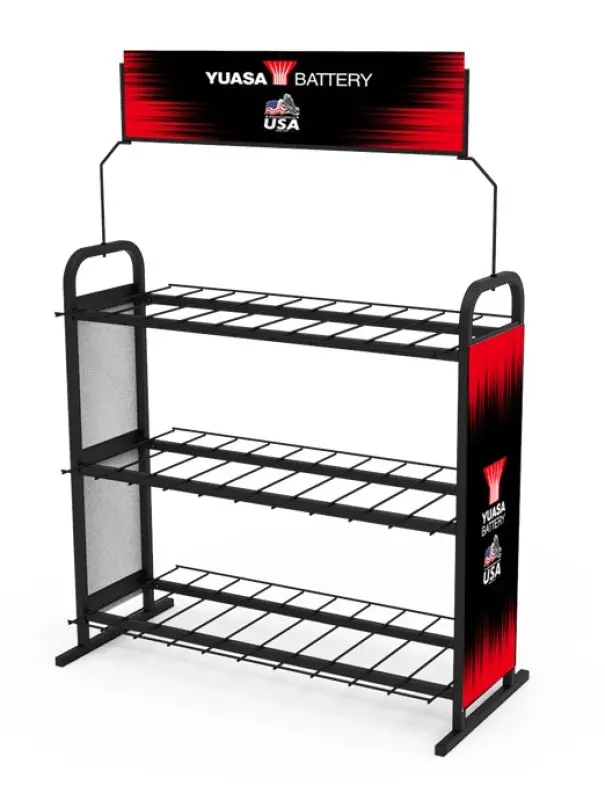 Yuasa Heavy-Duty Battery Rack – Supports 16 To 20 Batteries 1