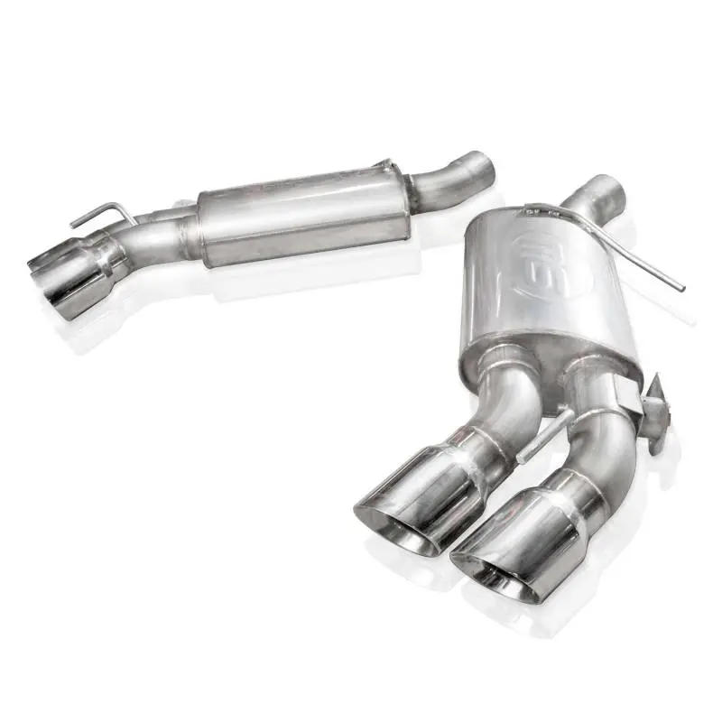 Stainless Works Axle-Back Exhaust System For 2016+ Chevrolet Camaro Ss – 3-Inch Legend Factory Connect, Includes Valve & Quad 4-Inch Tips 1