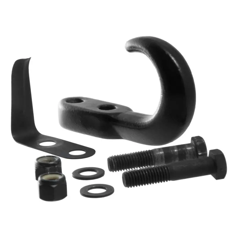 Curt Heavy-Duty Black Tow Hook With Mounting Hardware – 10,000 Lb Capacity 1