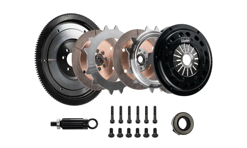 Dkm Clutch 09-10 Bmw 135I 215Mm Ceramic Twin Disc Mrx Clutch Kit W/Flywheel 1