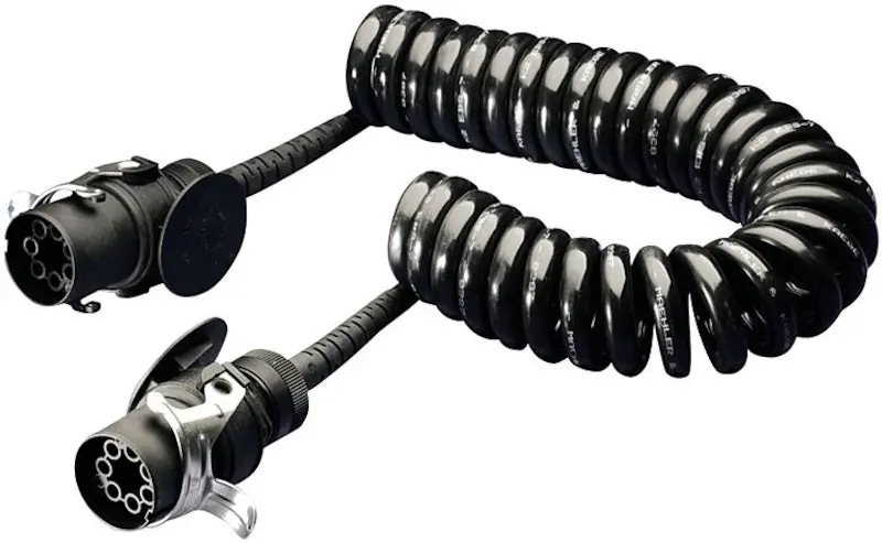 Hella 2-Way 7-Pin Wiring Harness With Plug Connectors 1