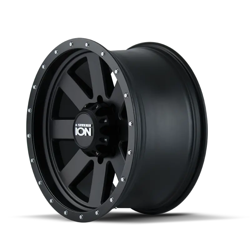Ion Type 134 Matte Black/Black Beadlock Wheel – 20X10", 5X127 Bolt Pattern, -19Mm Offset, 83.82Mm Hub Bore 1