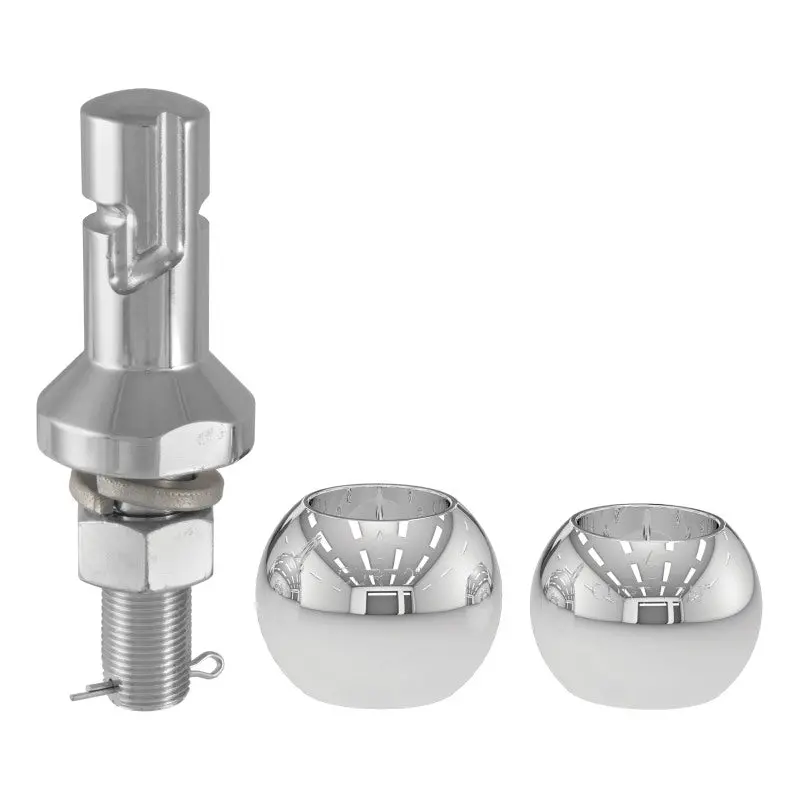 Curt Dual-Diameter Switch Ball Trailer Hitch Set – Includes 1-7/8In And 2In Balls On Single 3/4In × 2-1/4In Shank 1