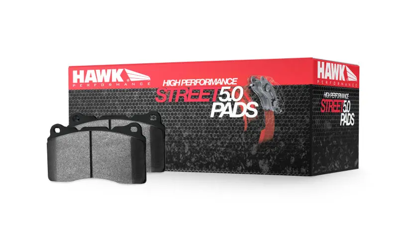 Hawk Hps 5.0 High-Performance Rear Brake Pads For 2001 Infiniti G20 (Built After Dec 1, 2001) 1