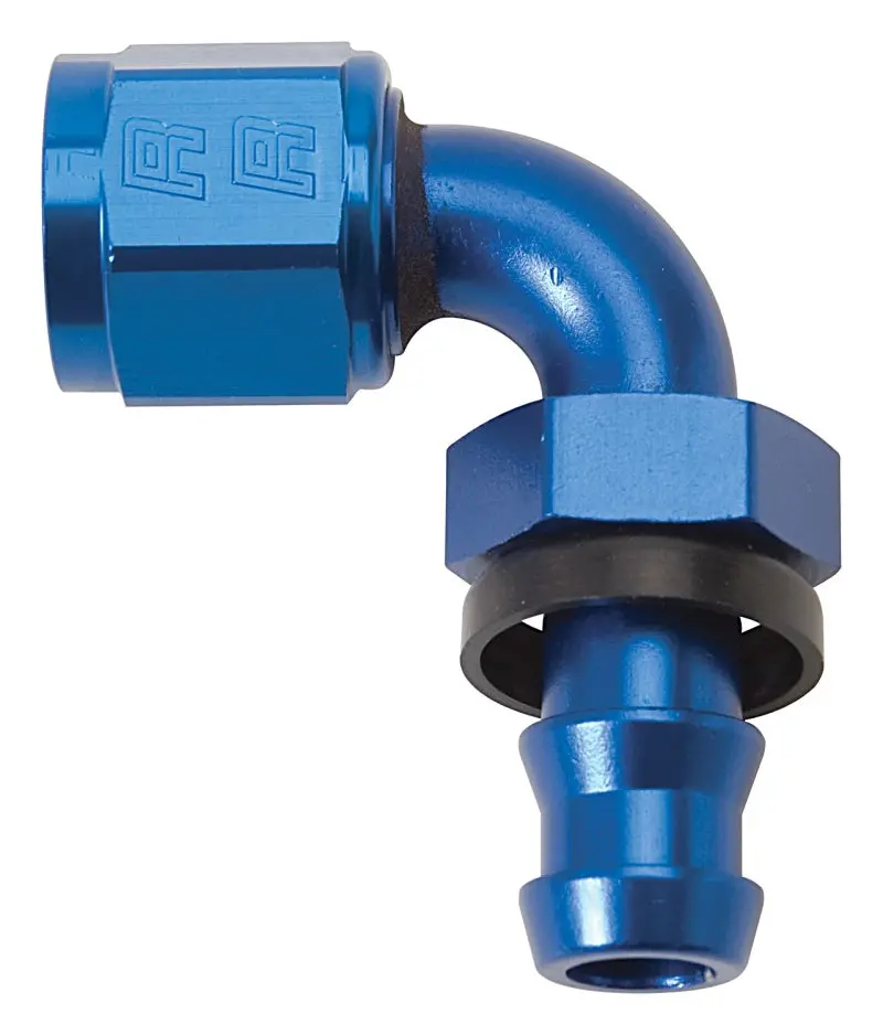 Russell Performance -6 An Blue Twist-Lok 90° Hose End Fitting 1