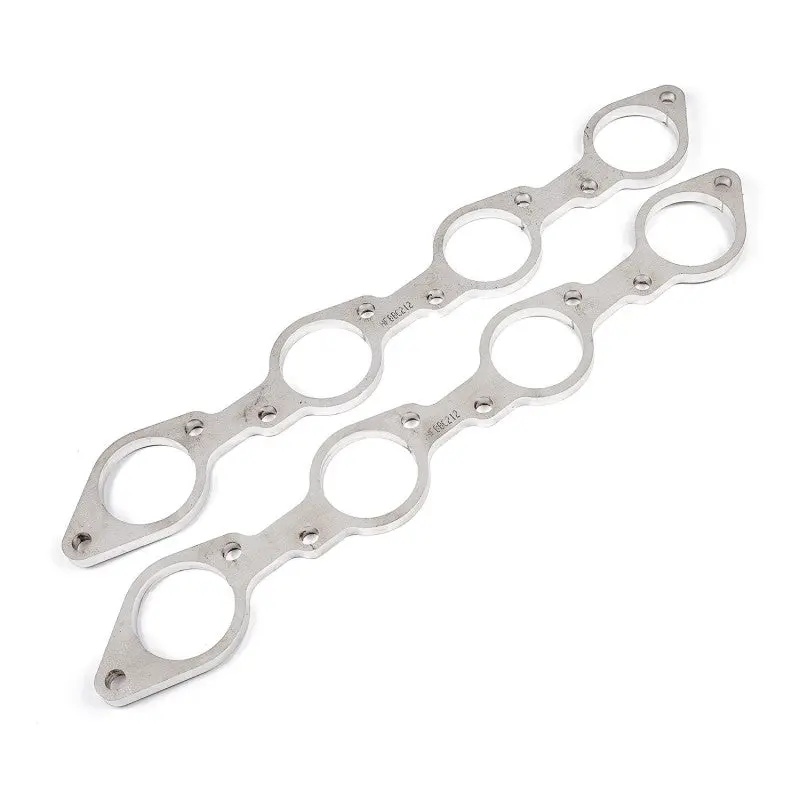 Stainless Works Big Block Chevy Round Port Headers – 304 Stainless Steel, 2-1/8″ Primary Tubes, Flanged Exhaust Ports 1