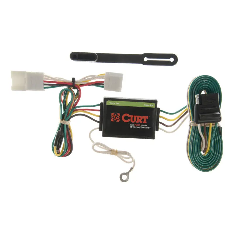 Curt Custom 4-Way Flat Wiring Harness For 1997–2001 Jeep Cherokee 1