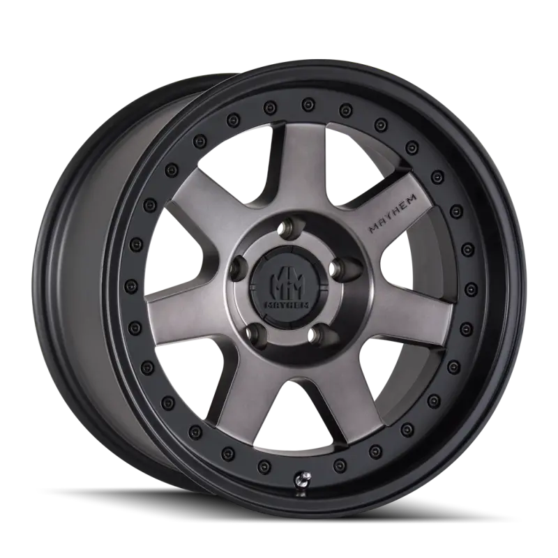 Mayhem Prodigy 20X9 Matte Black Wheel – 8X170 Bolt Pattern, 0Mm Offset, 130.8Mm Hub Bore, Dark Tint Finish 1