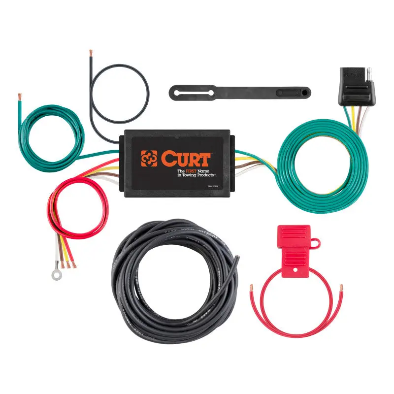 Curt Universal 3-Wire To 2-Wire Taillight Converter With Powered Output 1