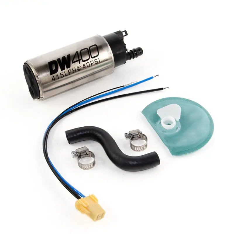 Deatschwerks Dw400 In-Tank Fuel Pump (415 Lph) With 9-1044 Install Kit For 1985–1997 Ford Mustang Cobra 1