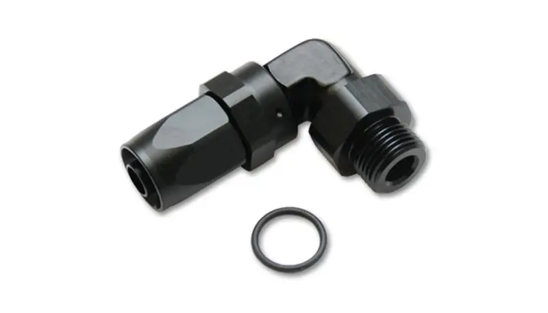 Vibrant Aluminum -10An 90° Hose End Fitting – 3/4"-16 Thread (Pack Of 8) 1