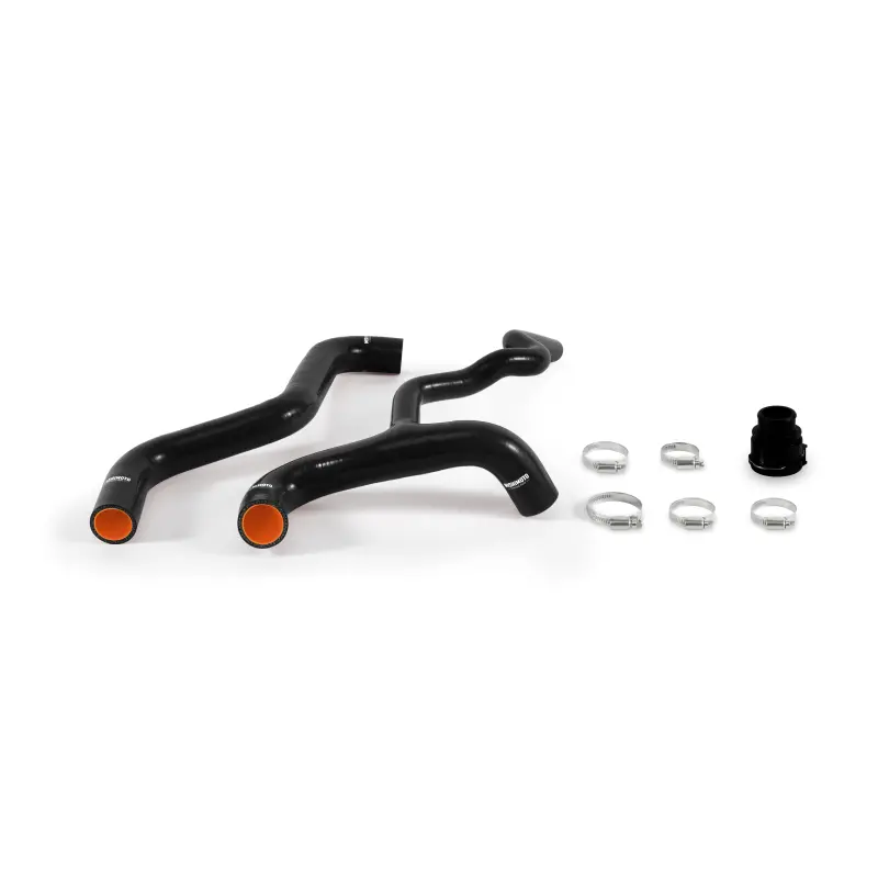 Mishimoto Black Silicone Radiator Hose Kit — Compatible With 2012+ Fiat 500 Abarth And Turbo Models 1