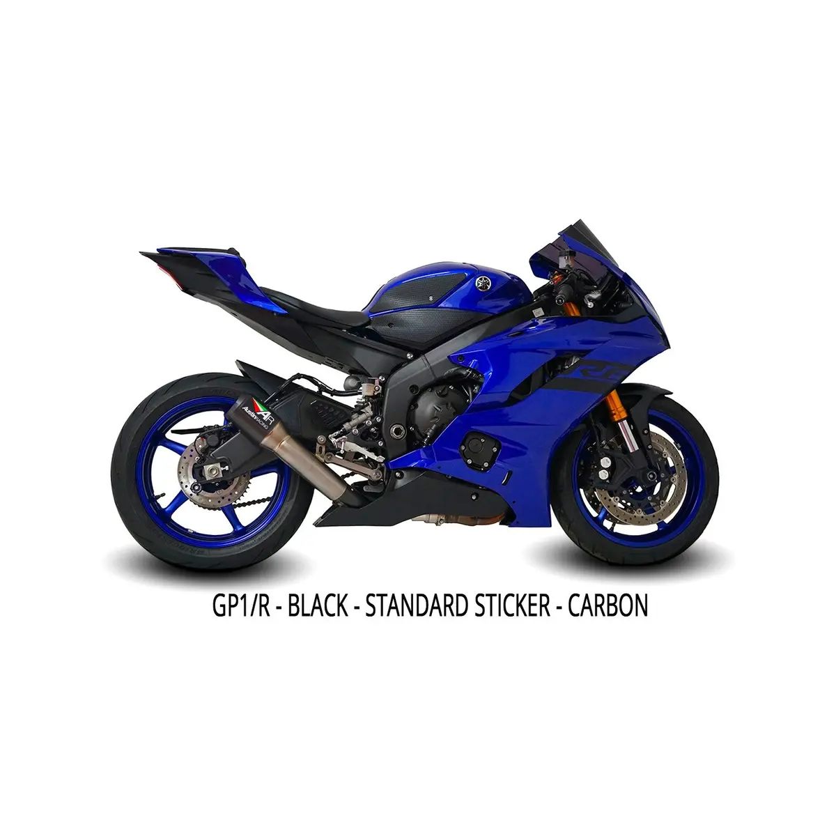 Austin Racing De-Cat Header With Gp1R Slip-On Muffler For 2020+ Yamaha Yzf-R6 1